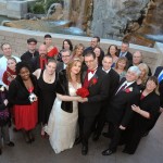 Bride, Groom and Guests